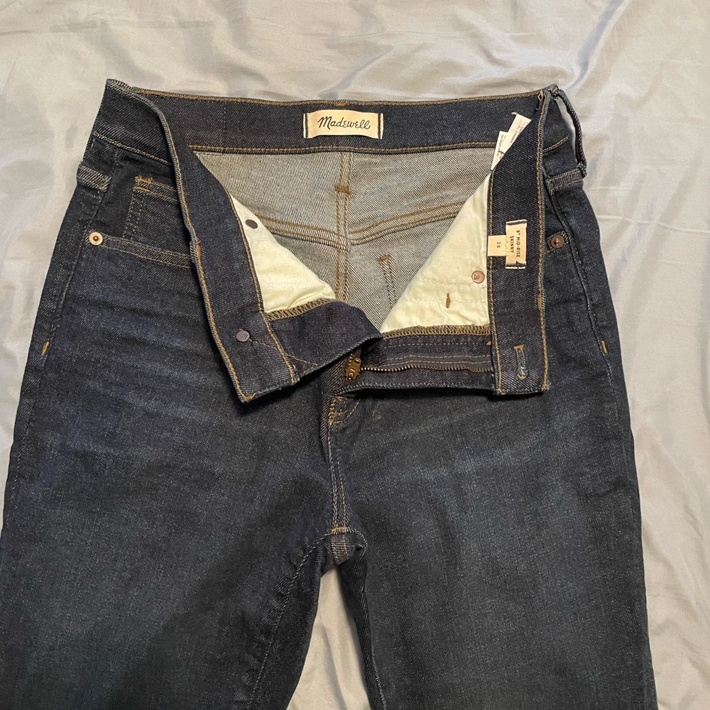 MADEWELL 9” Mid Rise Skinny Jeans